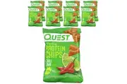 Quest Nutrition, Tortilla Style Protein Chips, Chili Lime, 8 Bags, 1.1 oz (32 g) Each
