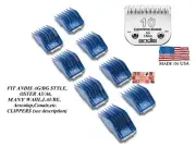 ANDIS 8 Guide ATTACHMENT COMB&CeramicEdge 10 BLADE SET*Fit Wahl KM5 KM10 Clipper
