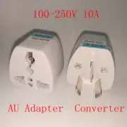 US/UK/EU Universal to AU AC Power Plug Adapter Travel 3pin Converter Australia f