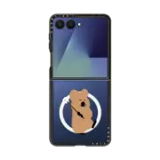 Galaxy Z Flip7 Impact Magnetic Case Walking Quokka