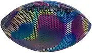 kowaku Glowing Rugby Ball Light up Rugby Ball PU Portable Official Football American Football for Equipment Outdoor Indoor Sports