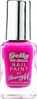 Barry M Gelly Hi Shine Nail Paint, Pink Punch, 10ml