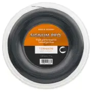 New Signum Pro Tornado 1.23mm/17 Reel 200M String Spin+ Power Black Germany