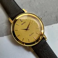 在飛比找蝦皮購物優惠-SEIKO 精工 古董錶 Vintage 全新錶帶 霧金錶面