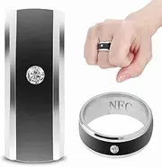 NFC Multifunction Smart Ring Magic Wearable Device Universal Mobile Phone for Personal Data (Domary87cu3ggd5q-02)