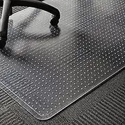 YESDEX Chair Mat for Carpet, Office Floor Mat Carpet Protector,120x90CM Anti-Slip Desk Chair Mat, Study Chair Floor Protector,Large Computer Chair Mat Clear for Desks,Office Chairs