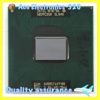 Intel Core X9100 2 Extreme 3.06 GHz SLB48 Dual-Core 1066Mhz Laptop CPU Proessors