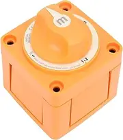 Heavy Duty Battery Cut Off Switch, 300A Waterproofing Battery Disconnect Switch for Marine Boat with Tinned Copper Studs, Suitable for Marine or RV Applications
