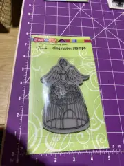 Stampendous Cling Rubber Stamp Angel