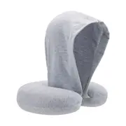 Neck Roll Memory Foam with Hood