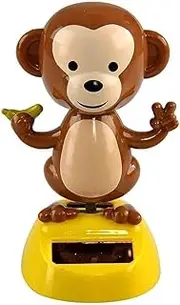 Cute Monkey Solar Power Dancing Monkey Figure for Car Dashboard Desktop Decor for Adults Solar Power Kits Auto Parts Solar Power Kits, Automobile Accessories, Auto Parts, Decoration