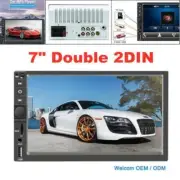 12V Car MP5 Player 7" Double 2DIN Bluetooth Touch Screen Stereo Radio USB AUX (for: Fiat)