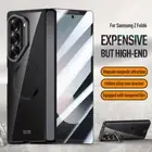 For Samsung Galaxy Z Fold6 Slim Mag Safe Clear Case Stand Cover+Screen Protector