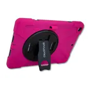 StylePro Shockproof Case With Rotating Stand for iPad 10th and 11th Generation 10.9", Pink