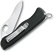 Victorinox Sentinel Swiss Army Knife with Clip, Black