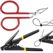 3 Pcs Cable Tie Tool Include 1 Zip Tie Opener, 1 Cable Cutter and Tightening ...