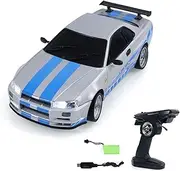 wheelfun 1/18 4X2 LDRC RC Racing Car RWD Remote Control Drift Vehicles Gyroscope LD1899 Light System Motor Servo ESC