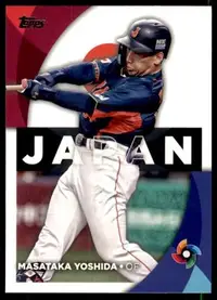 在飛比找Yahoo!奇摩拍賣優惠-吉田正尚漂亮經典賽特卡 2023 Topps World B