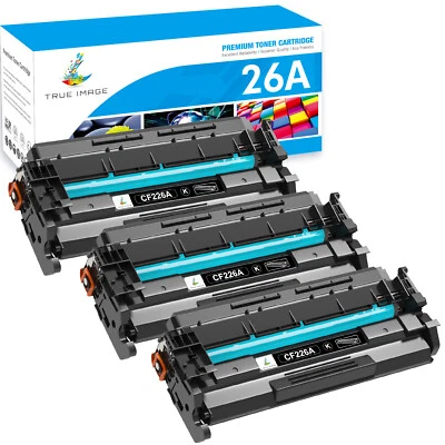 3PK CF226A 26A Black Laser Toner Cartridge for HP LaserJet M402dw MFP M426fdn