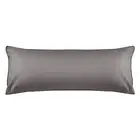 Cotton Pillow Cover 1 Pack, 600 Thread Count Pillow case Body Dark Grey
