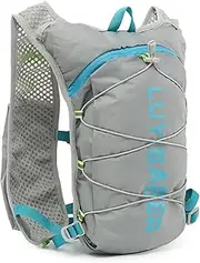 Daseeme Running Hydration Vest Backpack, Hydration Pack Backpack, Water Backpack for Hiking Trail Running Cycling Race Marathon for Women Men, Not Included Water Bladder