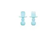 Bumkins Silicone Chewtensils - Light Blue