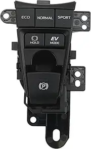 Emergency Parking Brake Handbrake Button Switch, Electronic Parking Brake Switch High Sensitivity Handbrake Button Replacement for Camry Avalon 2018-Up(high Configuration)