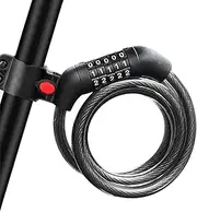 Combination Bike Lock | 3.6Ft Electric Scooter Lock,5-Digit Heavy Duty Locking Equipment for Bike Travel School Parking Cycling