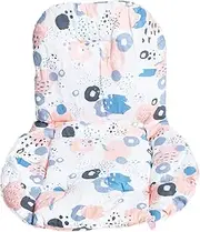 IWOWHERO Colorful Stroller Cushion Multi Use Pram Pad Comfortable Seat Cushion for Dining Chair Soft and Breathable Cushion for Boy Girl