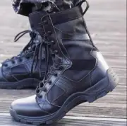 New Men's armyTactical Boots Hiking Military Combat US Army Boots Shoes gift