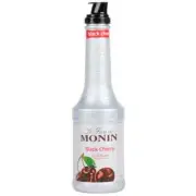 Monin 1 Liter Black Cherry Fruit Puree