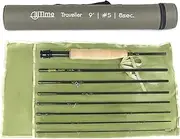 Maxcatch Alltime Traveller Fly Fishing Rod-Ultra Compact for Backpacking 8-Piece 9ft with Cordura Tube (Size: 5/6/8wt)