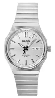 Casio Standard Analog Silver Dial Quartz Dress Men's Watch MTP-E735D-7AV