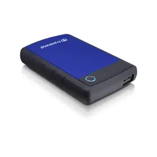 創見 StoreJet 25H3B 1T 2T 4T USB3.1 2.5吋 美國軍規三層抗震 藍色 外接硬碟 行動硬碟