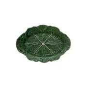 Bordallo Pinheiro Cabbage Oval Platter Green 43cm