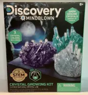 Discovery Mindblown Crystal Growing Kit STEM Intermediate-advanced NEW