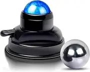 Massage Ball, WANDiORY Mountable Muscle Massage Roller for Pain Relief, Suction Cup Self Back Massager and Trigger Point Massager to Relieve Muscle Knots, Hands-Free - 2 Balls