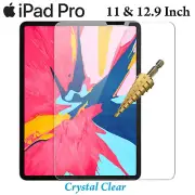 Tempered Glass & Soft Film Screen Protector for Apple iPad PRO 11 & 12.9 inch