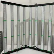 1000w Full Spectrum Dimmable LED Grow Light 8bars w/Samsung Chips Hydroponics