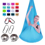 4x2.8M Yoga Swing Kit Aerial Silks Anti-gravity Fitness Strength Training