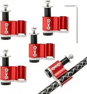 Huvqianu Cycling Tube Fixed - Clip Fitting Lines Tube Housing - Lightweight Fixed Accessories Prevents Tangles for Riding Road Mountain Biking Frames Forks