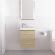 450*250*550mm Forest Timber Light Oak Wall Hung Mini Vanity