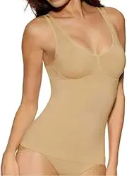 [COSHAL] Womens Control vest Women's Seamless Control Vest Top Tummy Waist Control Ladies Compression Camisole Undershirt Body Shaper