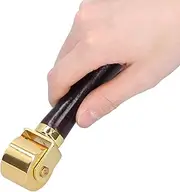 Leather Press, 45# Steel Roller Leather Rolling Wheel Laminating Roller DIY Accessories Tool (Small Size)