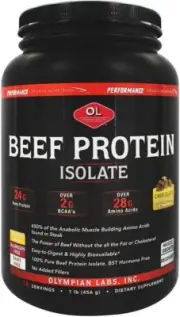 Olympian Labs - Beef Protein Isolate Chocolate - 1 lb