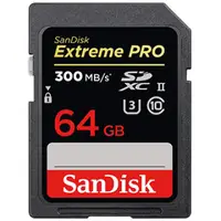 在飛比找PChome24h購物優惠-SanDisk 64GB SDXC【300MB/s】Extr