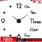 Living Room Creative Luminous Wall Clock Diy Acrylic Digital Three-Dimensional⇧