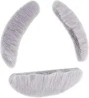 1 Set Fake Beard and Eyebrow for Halloween Party Lightweight Costume Accessories for Themed Events Comfortable and Easy to Wear Fake Mustache and Eyebrow Decor