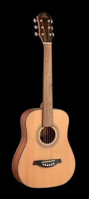 Gilman Mini Dreadnought Acoustic Guitar Natural Satin