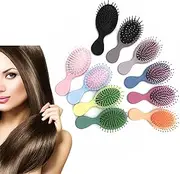10 piece set mini comb mini mini wet brush Travel Brush for Most Hair Types Wet Hair Brush Mini Suitable for most hair types, dry and wet, with multiple colors
